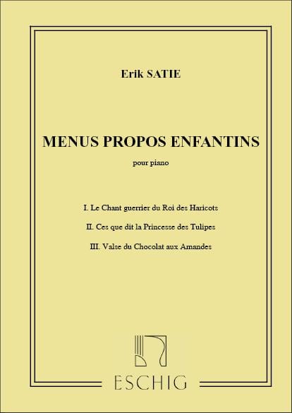 Menus Propos Enfantins